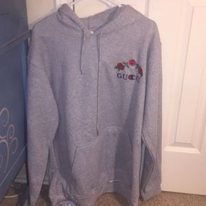 Gucci x champion hoodie rare